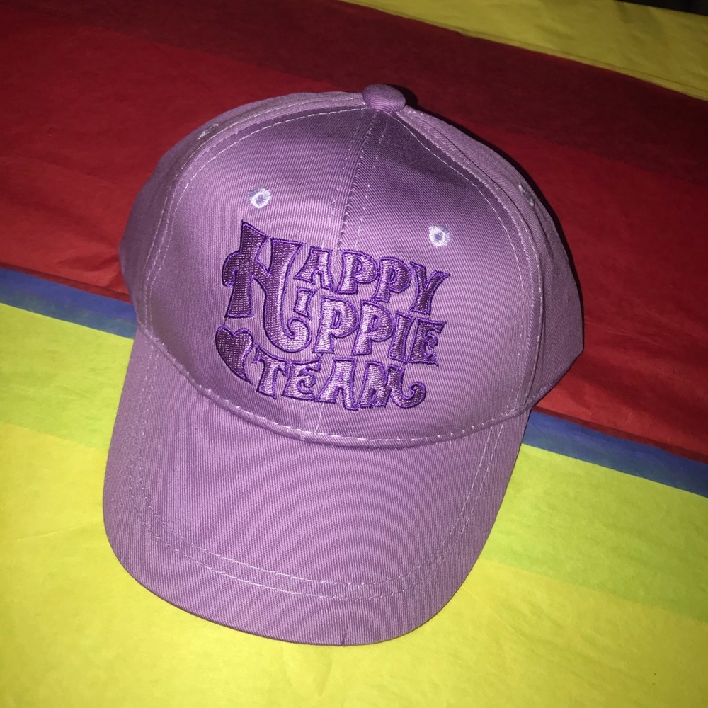Purple Youth Hippie Kids cap hat gorpcore kidcore child teen cap retro - Picture 5 of 13